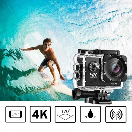 Action Camera 4K 1080P Waterproof Sport Camera ecart.com.bd
